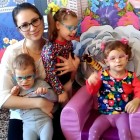 Кисловские Таня, Маша и Саша, 3 года